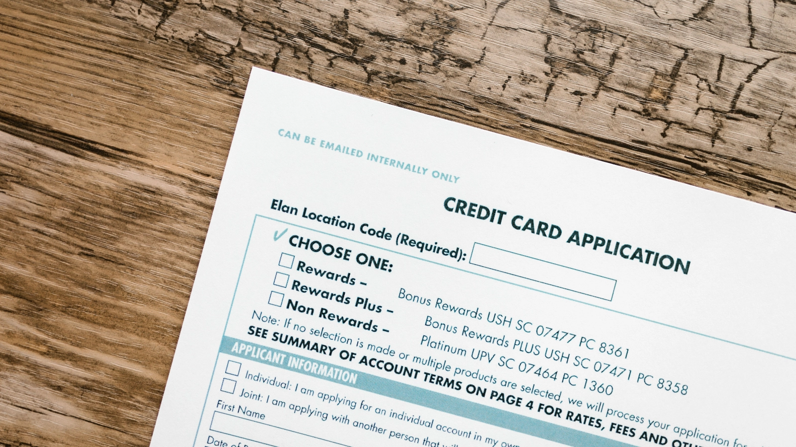 credit score